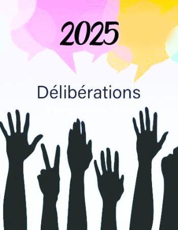 Délibération de l'année 2025